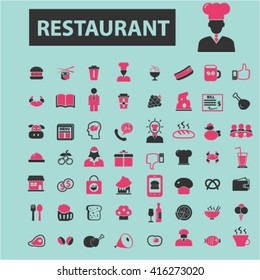 restaurant icons
