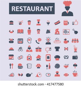 restaurant icons
