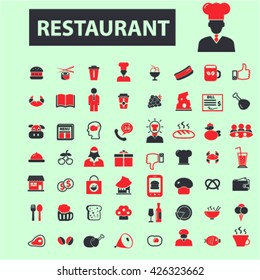 restaurant icons
