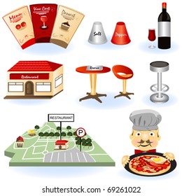 Restaurant icons