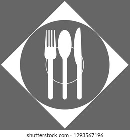 Restaurant icon,vector design illustration