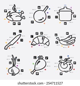 restaurant infographic