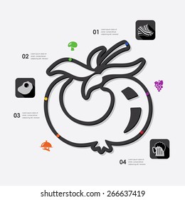 restaurant infographic