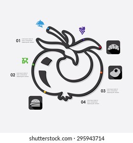 restaurant infographic