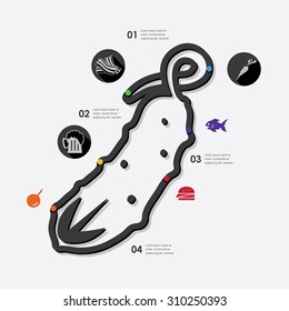 restaurant infographic