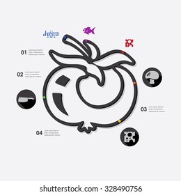 restaurant infographic