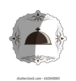 Restaurant and kitchen utensil icon vector illustration graphic design