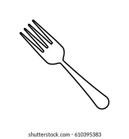 Restaurant and kitchen utensil icon vector illustration graphic design