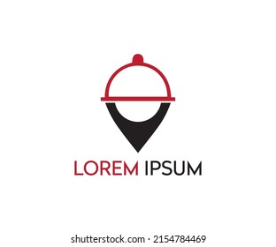 RESTAURANT LOCATION LOGO DESIGN MINIMAL FLACHT