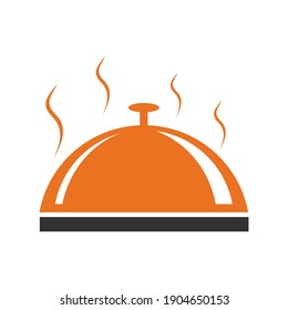 Restaurant logo Concept creative symbol minimalist abstract icon vector illustration