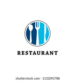 Creative Restaurant Concept Logo Design Template Stock Vector (Royalty ...