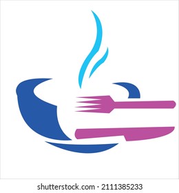 restaurant logo design of company.restaurant logo vector art icon design.food icon illustration.restaurant icon graphic