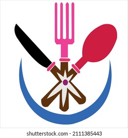 restaurant logo design of company.restaurant logo vector art icon design.food icon illustration.restaurant icon graphic