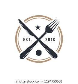 restaurant logo design concept