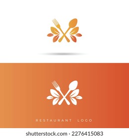 Restaurant Logo Design Concept, Eating shop Logo Design 