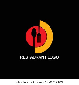 restaurant logo design concept vector