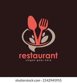 Restaurant Logo Design Concept Vector. Food Logo Design Concept
