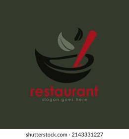 Restaurant Logo Design Concept Vector. Food Logo Design Concept