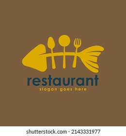 Restaurant Logo Design Concept Vector. Food Logo Design Concept
