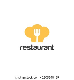 Restaurant Logo Design Food Simple Stock Vector (Royalty Free ...