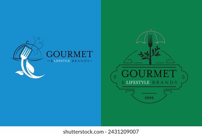 Restaurant Logo Design  Free Vectors  PSD