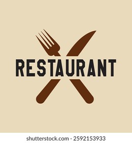 Restaurant Logo Design illustration Symbol 