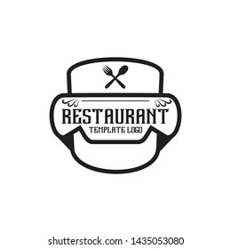 Restaurant logo design inspiration vector template