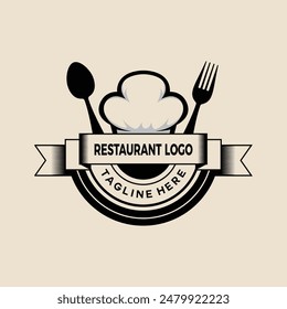 Restaurant Logo Design, Modern and Minimalist Restaurant Branding, Food Design Premium  Creative Logo for Culinary Ventures,