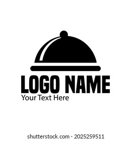 Design des Restaurantlogos und Vorlage
