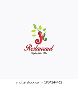 Restaurant logo design template. Spice hut icon. Vector illustration