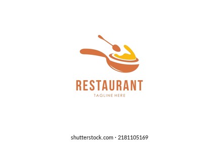 Vector de plantilla de diseño de logotipo de restaurante 