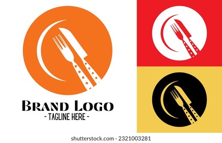 Restaurant logo design vector, modern logos concept