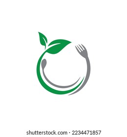 Diseño del logotipo del restaurante, vector, restaurante, letrero, logotipo, símbolo, menú, ilustración, icono, comida, etiqueta, vintage, insignia,