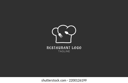Restaurant Logo Design Vector With Spoon and Fork Template