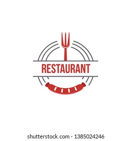Restaurant Logo Design Vector Template