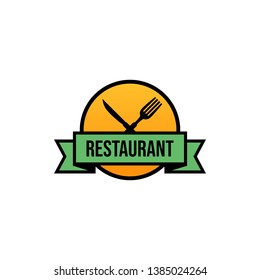 Restaurant Logo Design Vector Template