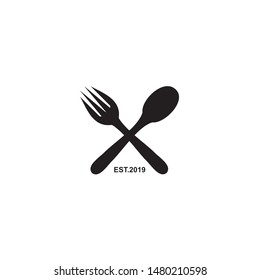 Restaurant logo design vector template