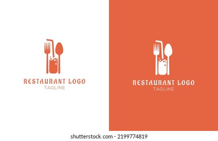 Restaurant logo design vector template , food logo vector, minimal logo design template