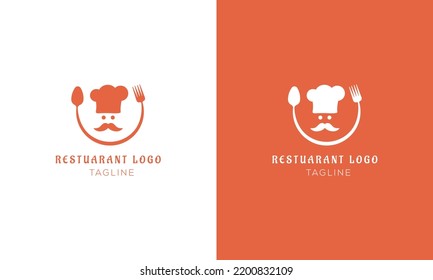 Restaurant Logo Design Vector Template.