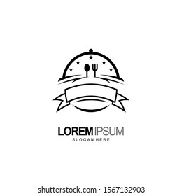 restaurant logo design vintage style