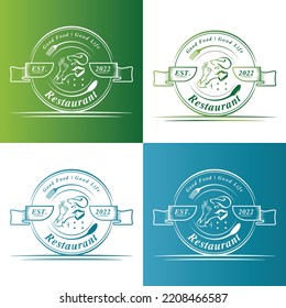 restaurant logo design for your company branding