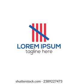 Restaurant logo, restaurant food review logo design concept vector template