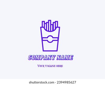 Logo del restaurante o plantilla de logotipo de comida 
