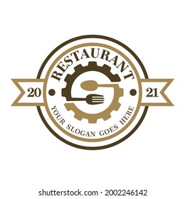 restaurant logo , food logo vector