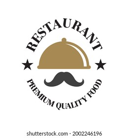logotipo del restaurante, vector del logotipo del alimento