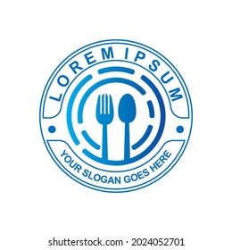 logotipo del restaurante, vector del logotipo del alimento