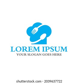 Restaurantlogo, Lebensmittellogo, Vektorgrafik