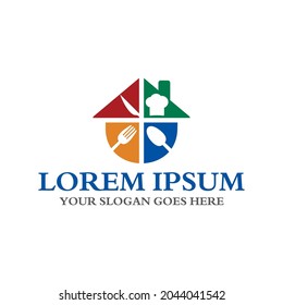 restaurant logo , food logo vector