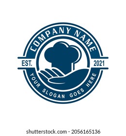 Restaurantlogo, Lebensmittellogo, Vektorgrafik