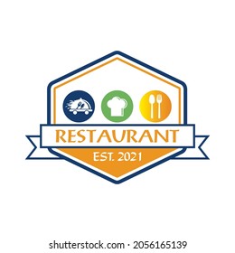 logotipo del restaurante, vector del logotipo del alimento